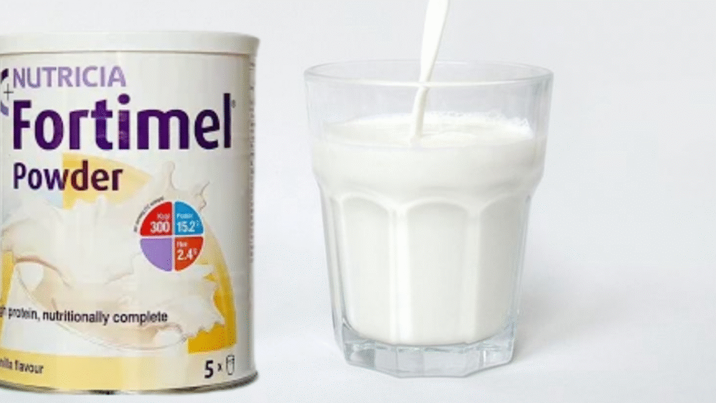 Sữa Fortimel pha