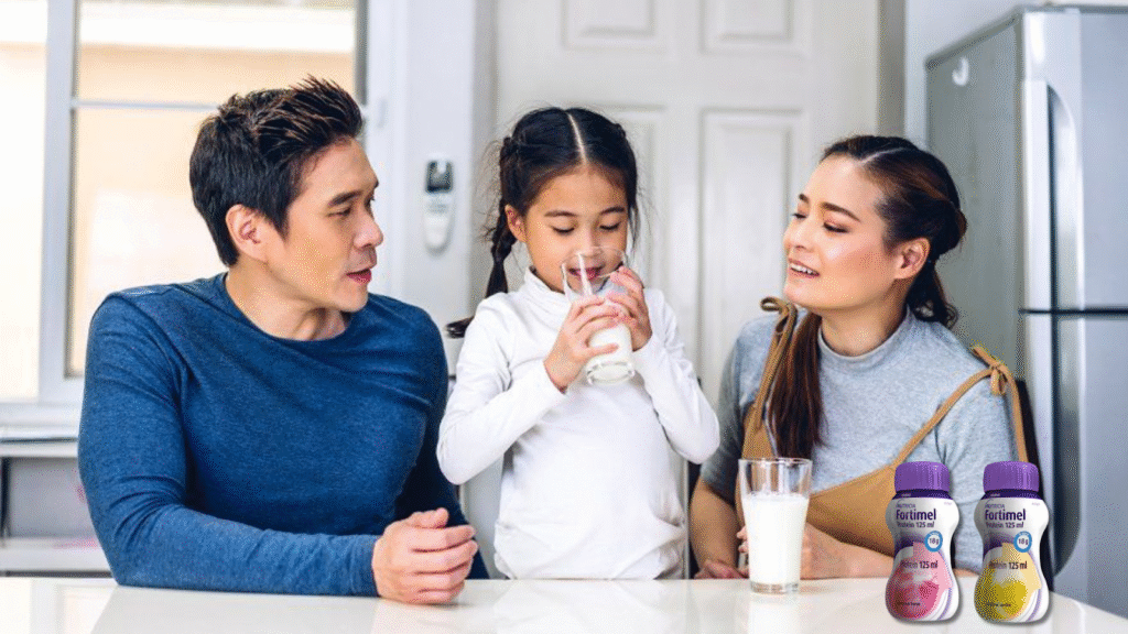 Sữa fortimel cho trẻ em